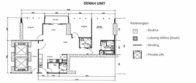 dijual apartemen the galaxy residence elitz