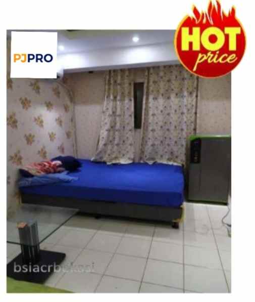 dijual apartemen tipe studio lelang bank