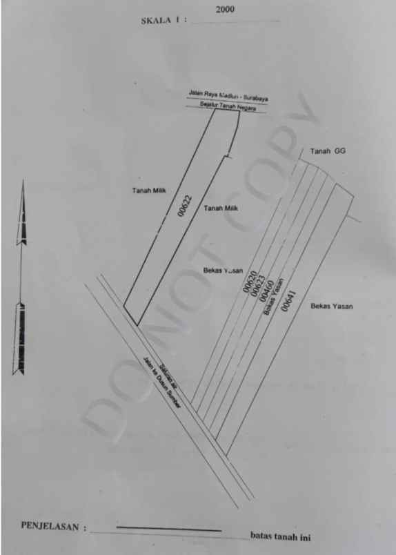 dijual cepat tanah sawah di balerejo kab madiun