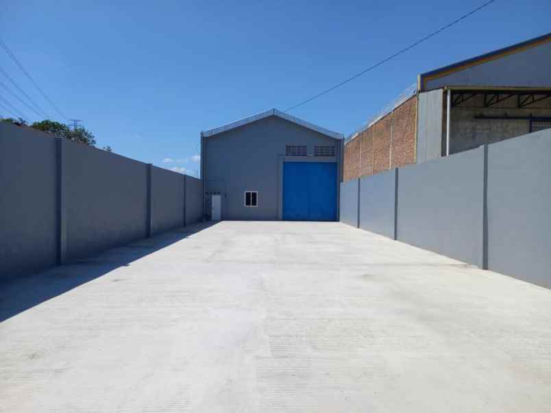 dijual disewakan gudang siap pakai di klaten