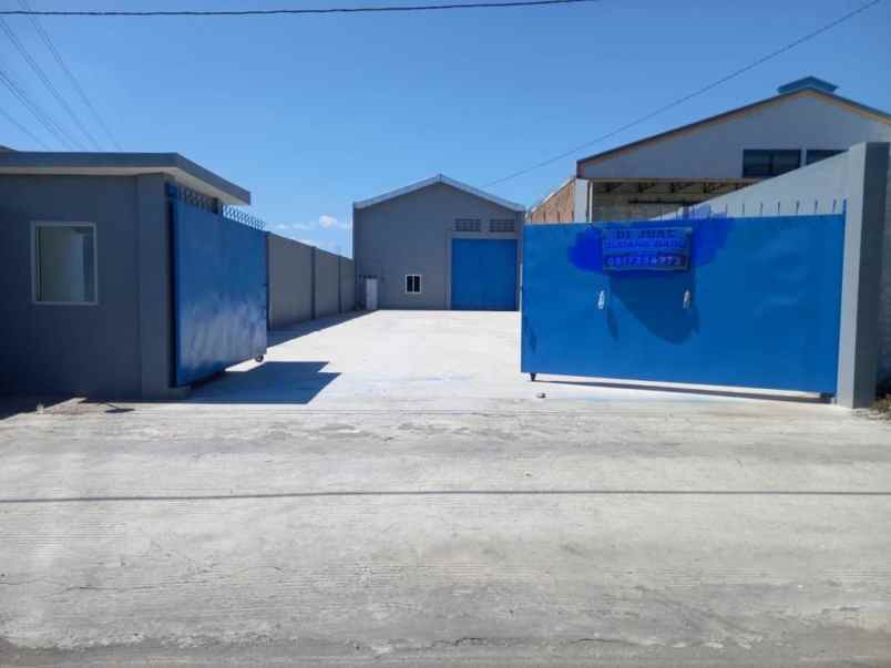 dijual disewakan gudang siap pakai di klaten