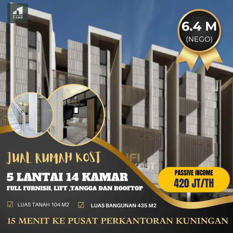Jual Rumah Kosan Di Cipinang Jakarta Timur 500 Meter Mall Bassura
