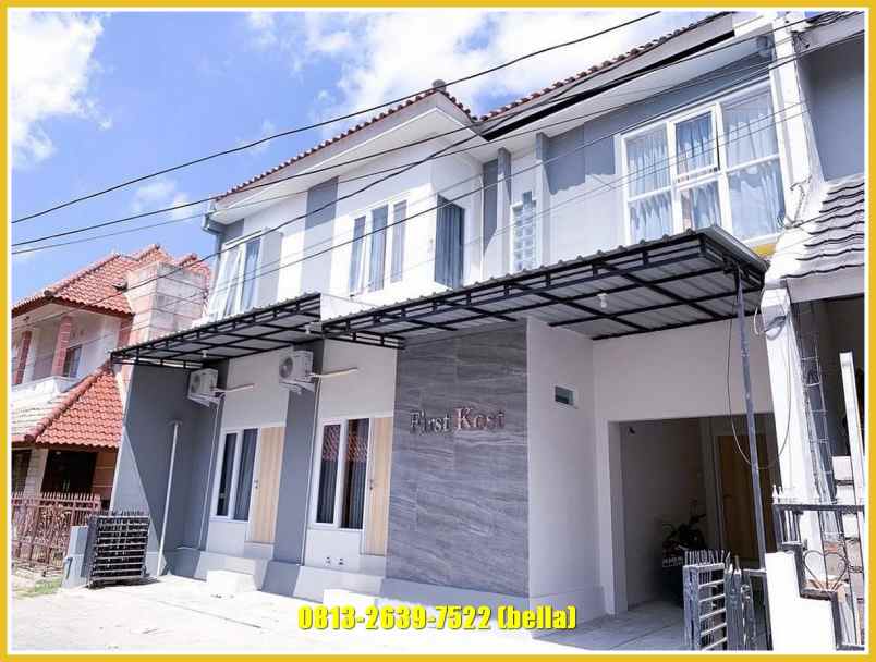 dijual kost jl taman bunga regency no