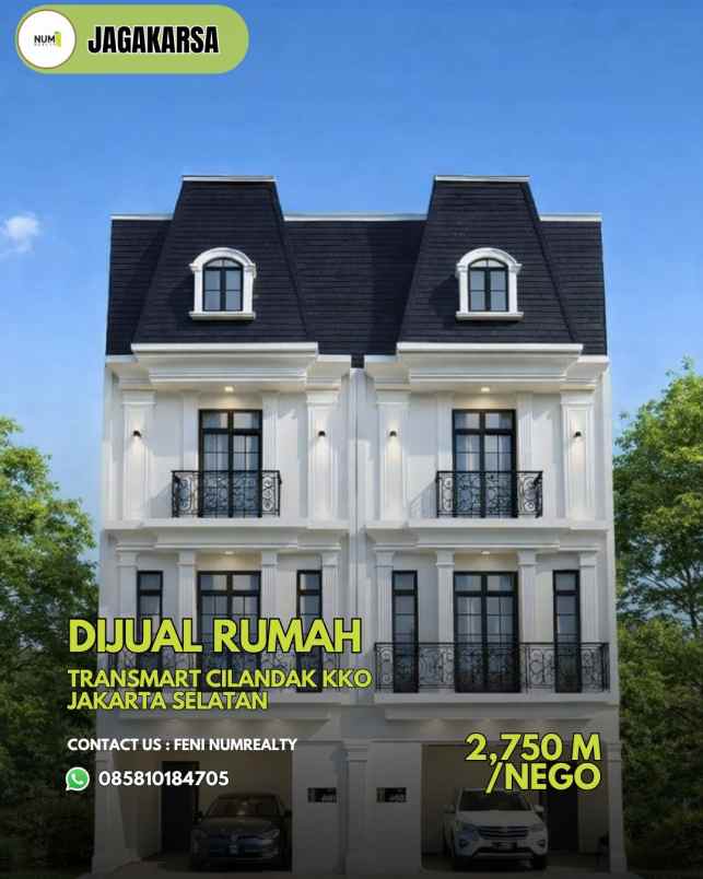 dijual murah rumah dekat transmart cilandak kko jaksel