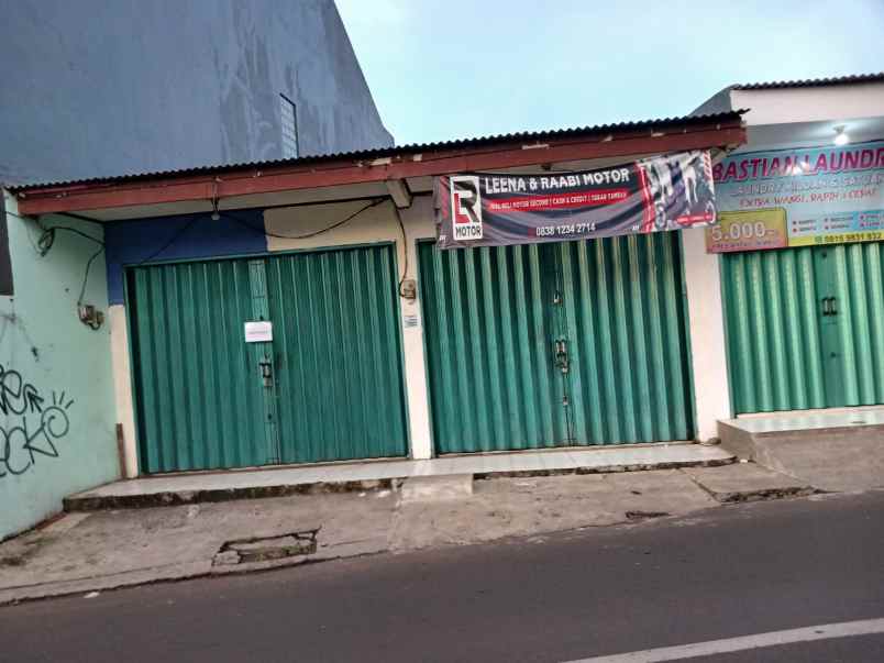 dijual ruko gudang kantor jalan pinang raya