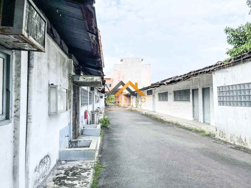 dijual ruko gudang kantor jalan yos sudarso km 6 8