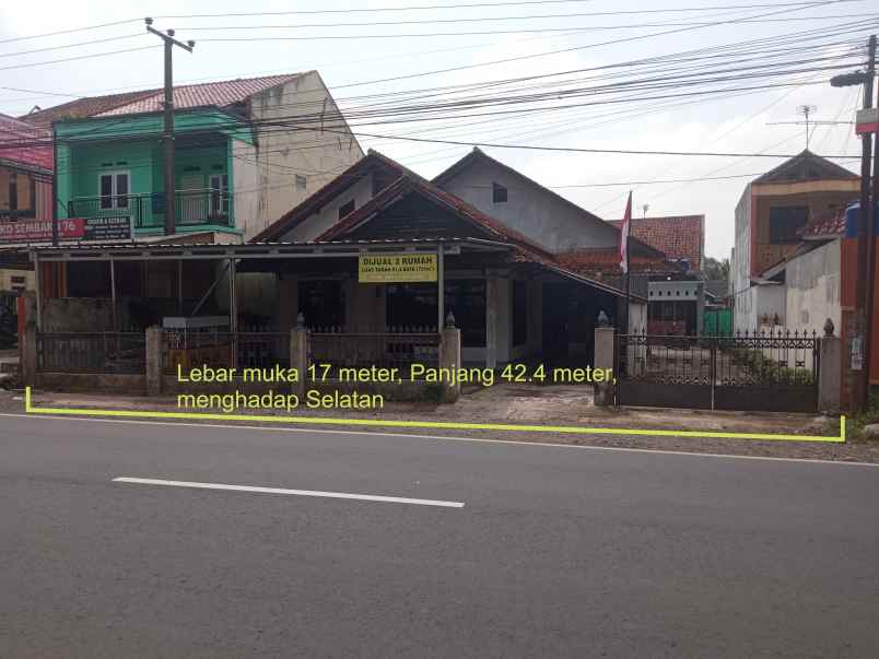 dijual ruko gudang kantor jl rta prawira adiningrat