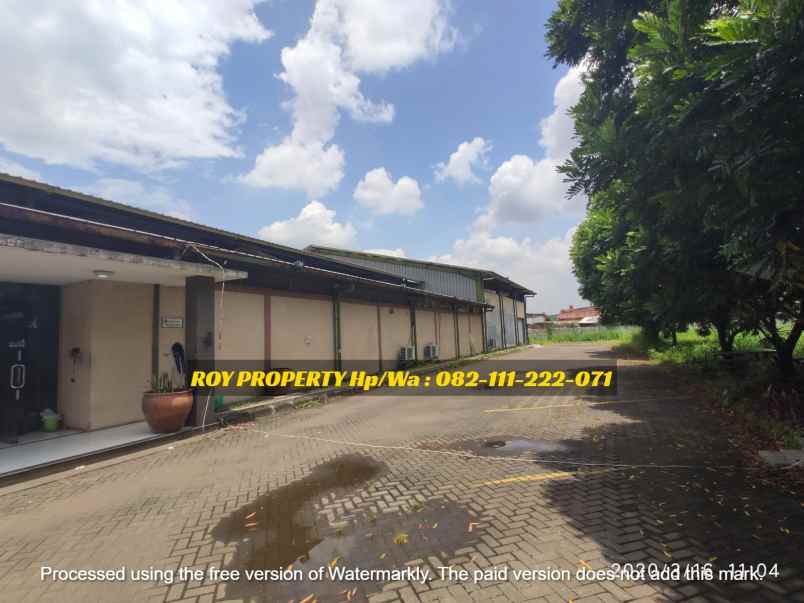 dijual ruko gudang kantor jl soekarno hatta babakan