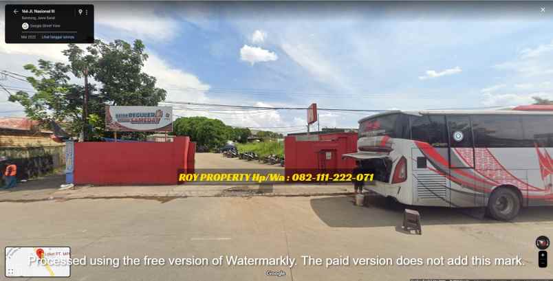 dijual ruko gudang kantor jl soekarno hatta babakan