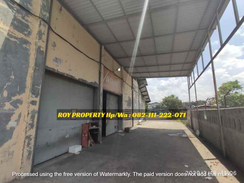 dijual ruko gudang kantor jl soekarno hatta babakan