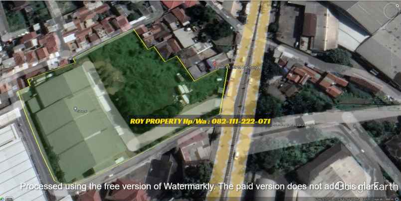 dijual ruko gudang kantor jl soekarno hatta babakan