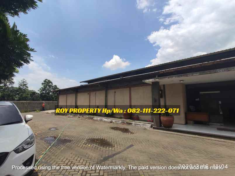 dijual ruko gudang kantor jl soekarno hatta babakan