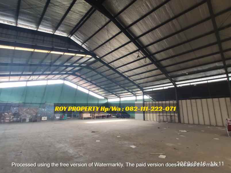 dijual ruko gudang kantor jl soekarno hatta babakan