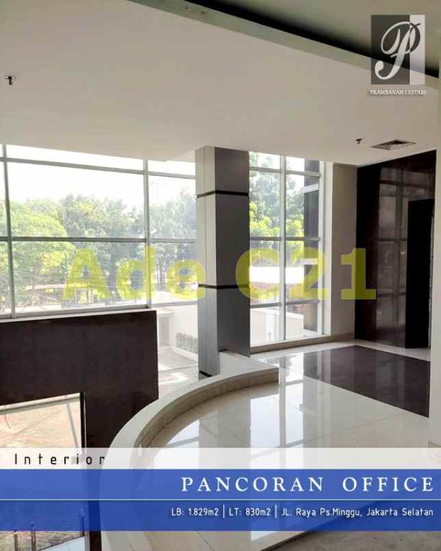 dijual ruko gudang kantor pancoran jakarta selatan