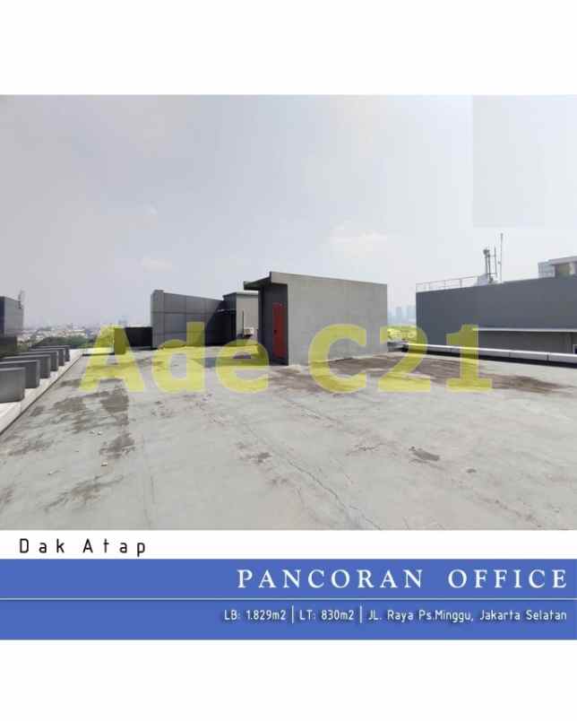 dijual ruko gudang kantor pancoran jakarta selatan