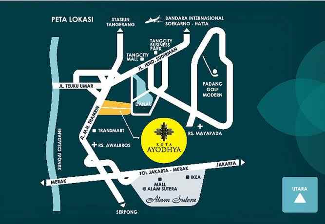 dijual ruko gudang kantor tangcity tangerang