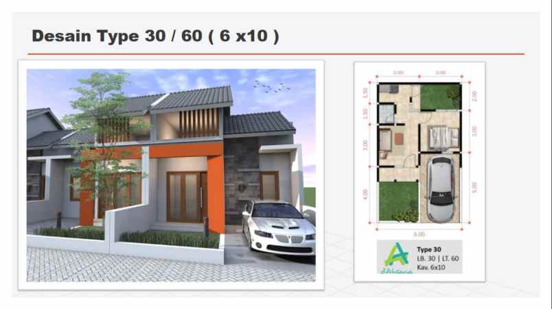 dijual rumah ahsana kedanyang gresik