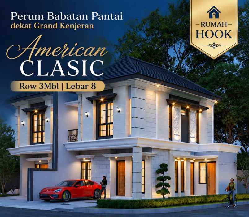 dijual rumah babatan pantai
