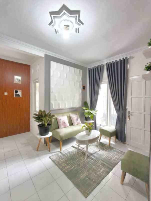 dijual rumah balong water park