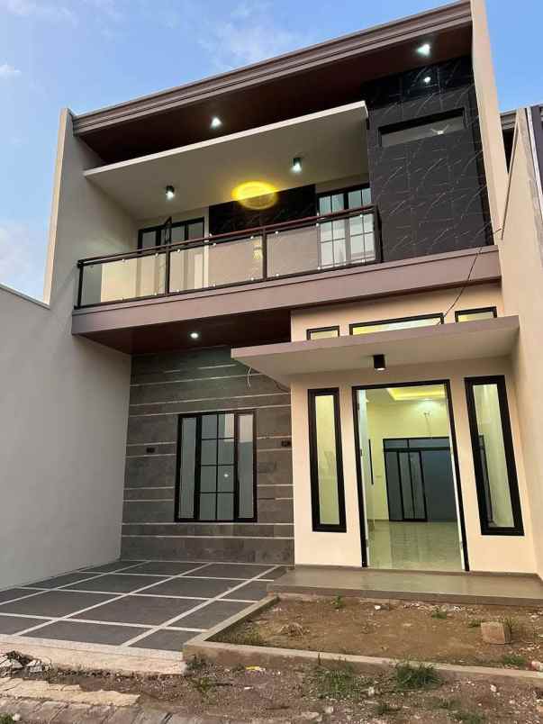 dijual rumah baru modern minimalis lokasi sulfat