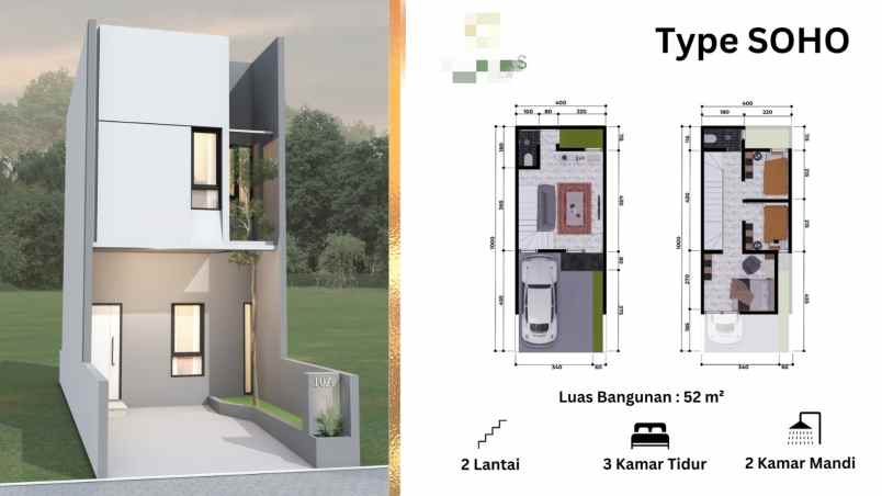 dijual rumah ciracas