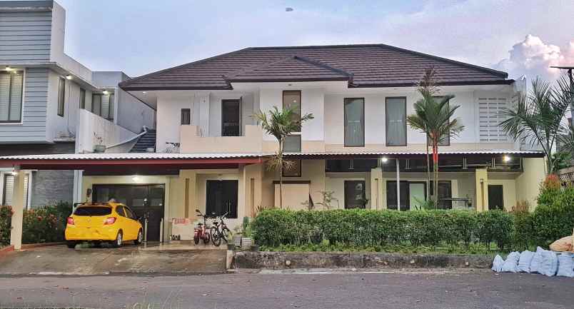 dijual rumah cluster sutera buana alam