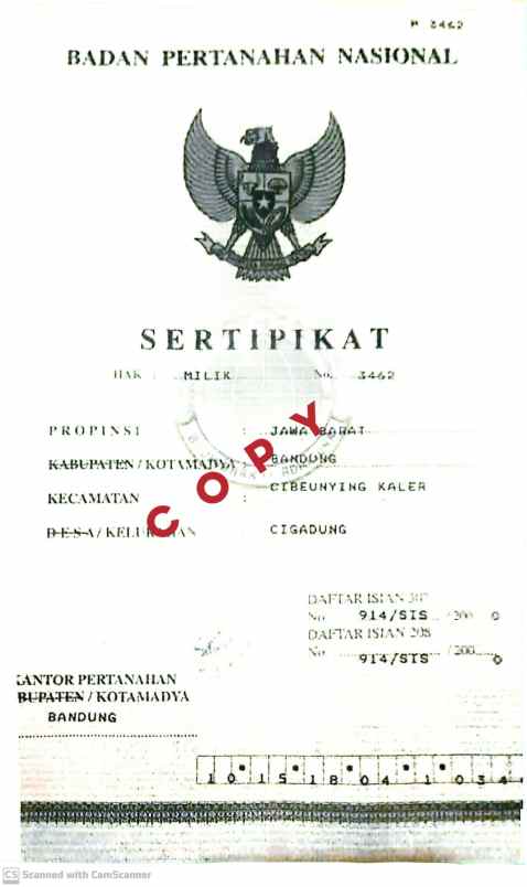 dijual rumah di bandung