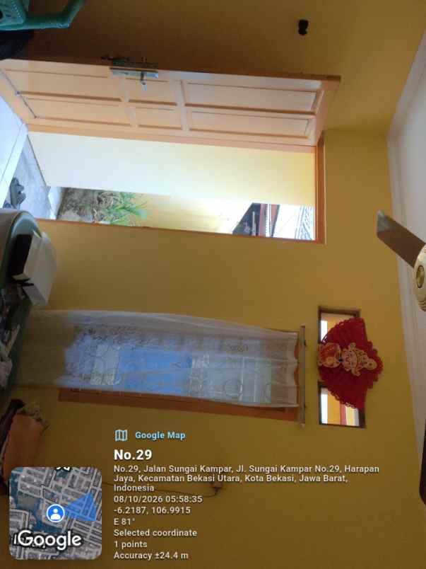 dijual rumah di perumahan harapan jaya ii