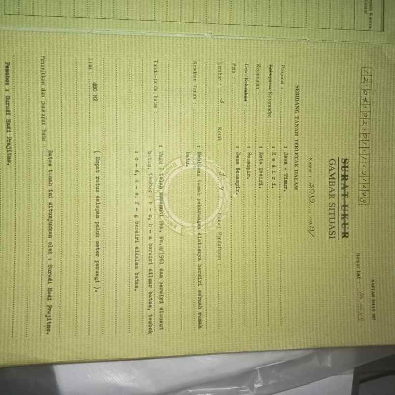 dijual rumah di semampir gg 6 kota kediri