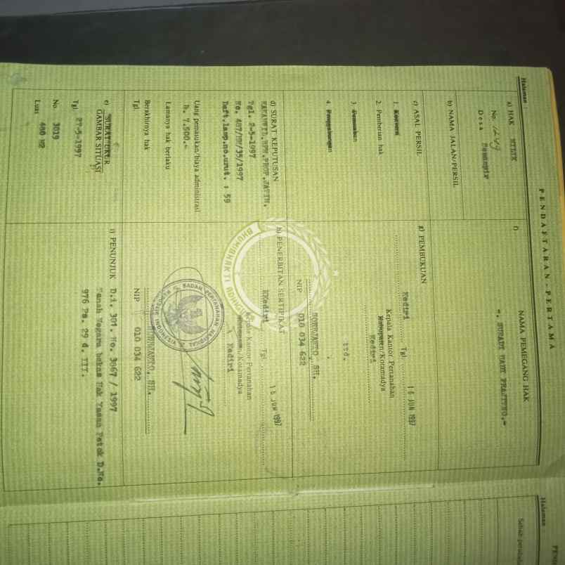 dijual rumah di semampir gg 6 kota kediri