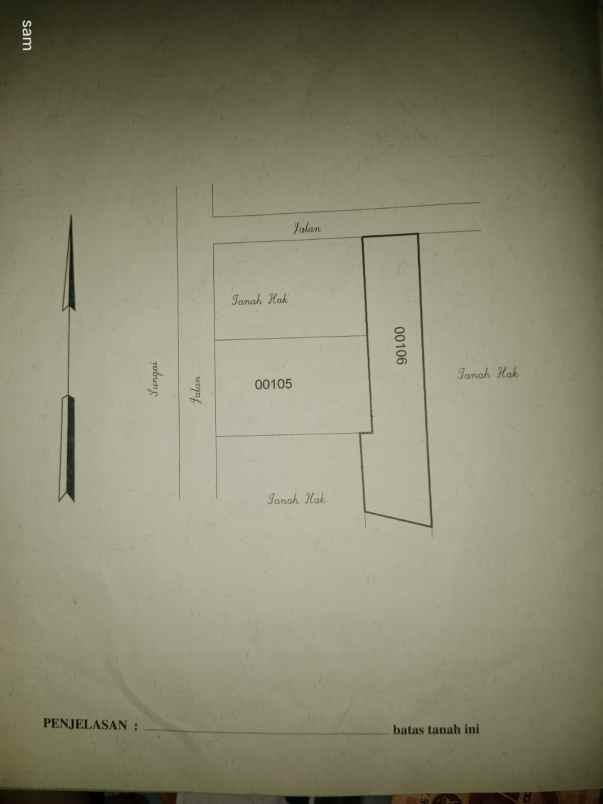dijual rumah dijual tanah bonus rumah
