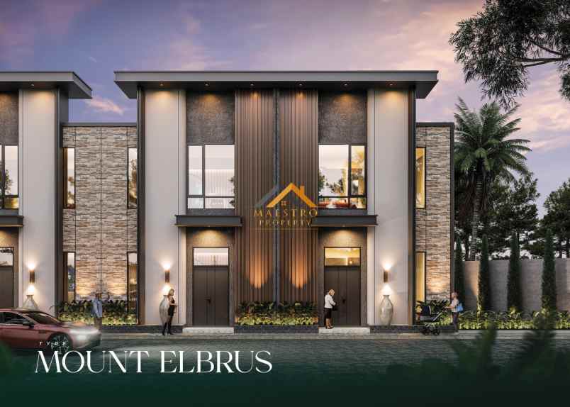 dijual rumah eiffel mount jalan kebun bunga