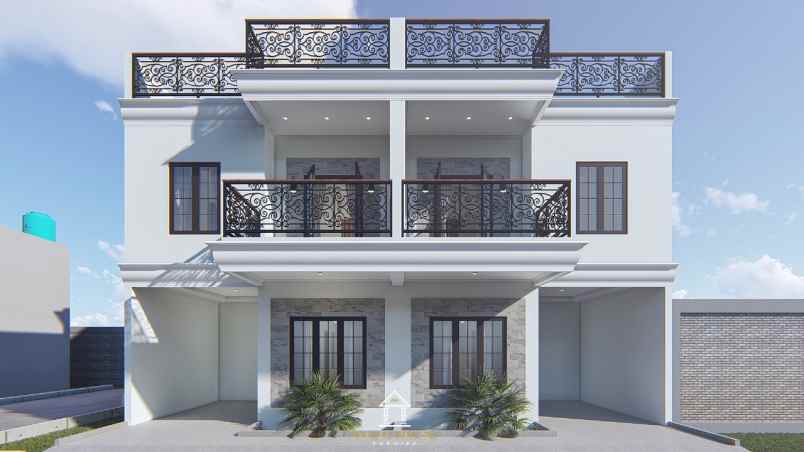 dijual rumah gas alam