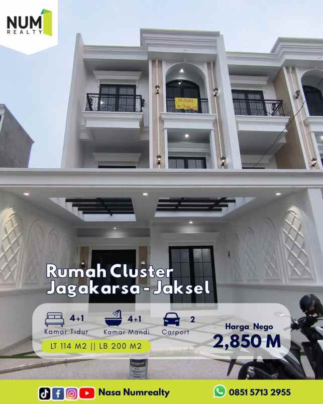 dijual rumah jagakarsa jakarta selatan