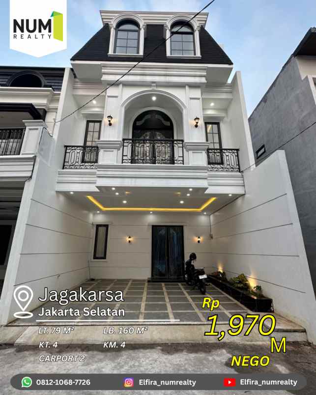 dijual rumah jagakarsa jakarta selatan