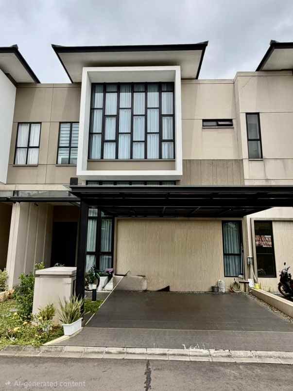 dijual rumah jakarta garden city