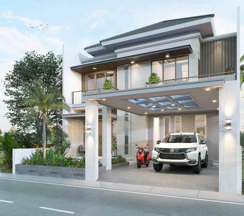dijual rumah jalan cemara gading
