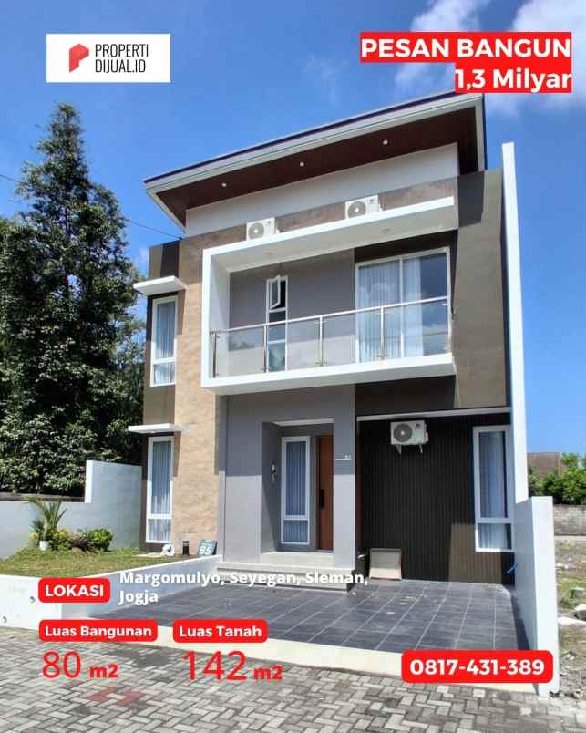dijual rumah jalan kebon agung seyegan