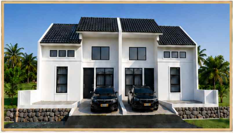 dijual rumah jalan raya megu cisoka