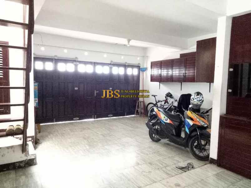 dijual rumah jalan sei batang serangan