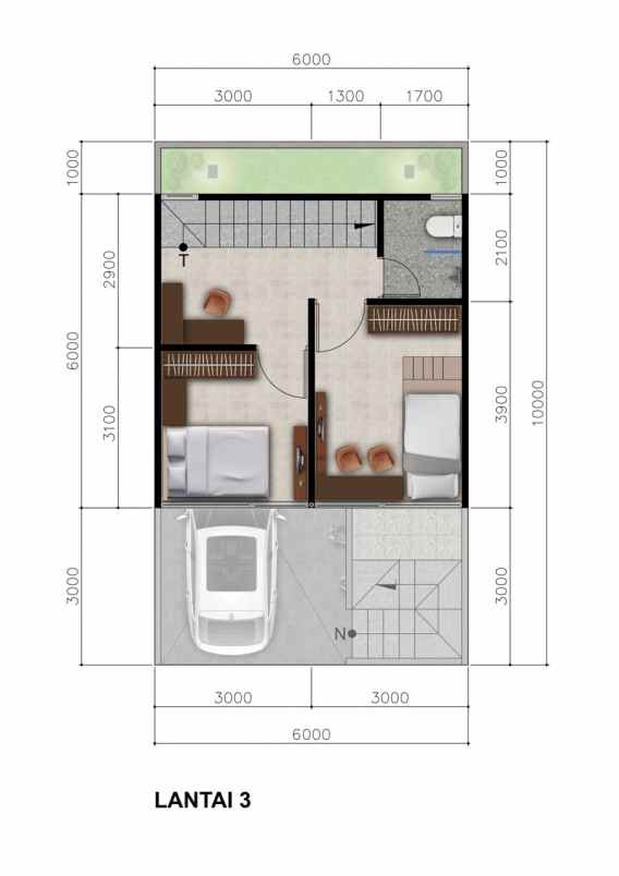 dijual rumah jl cisitu indah vi