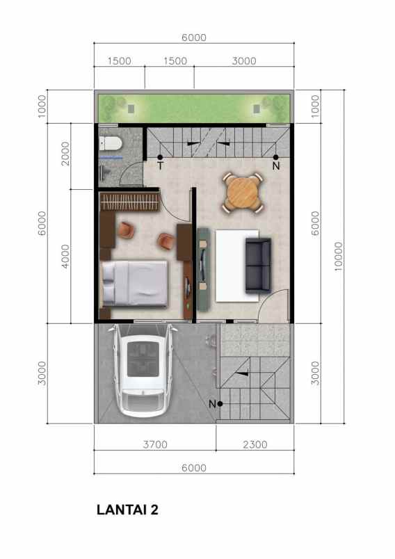 dijual rumah jl cisitu indah vi
