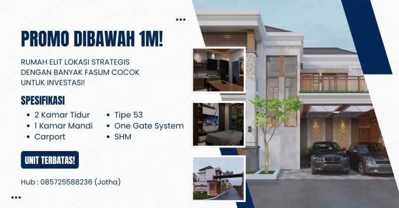 dijual rumah jl kesatuan no 7 plumbon