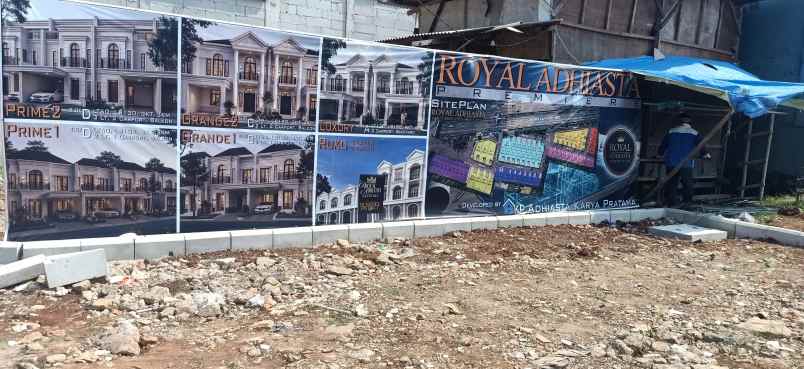 dijual rumah jl setu bantar jati