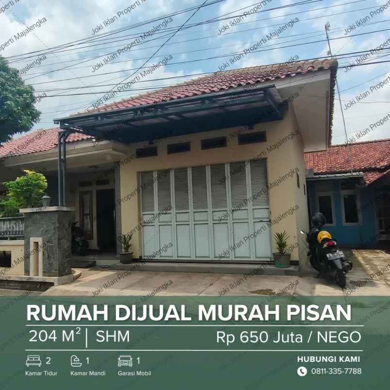 dijual rumah jl sukajaya timur no 28