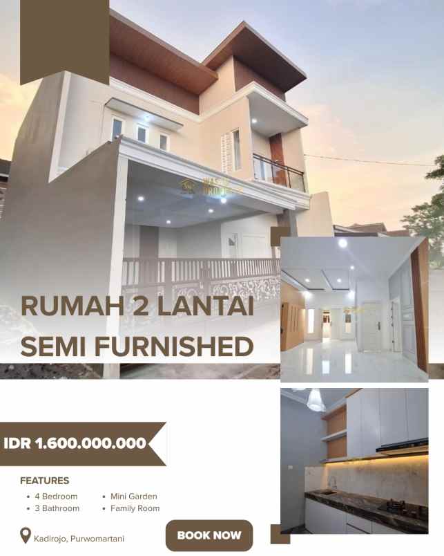 dijual rumah kadirojo purwomartani kalasan