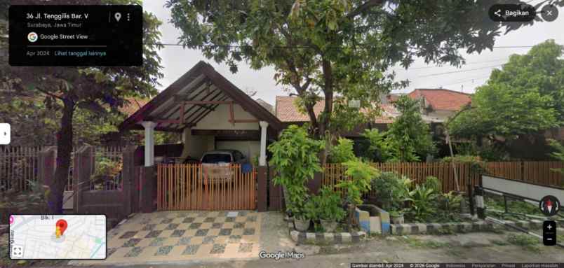 dijual rumah kendangsari tenggilis mejoyo surabaya