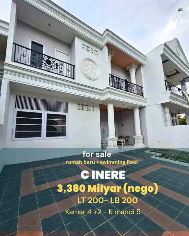 dijual rumah komplek cinere megapolitan