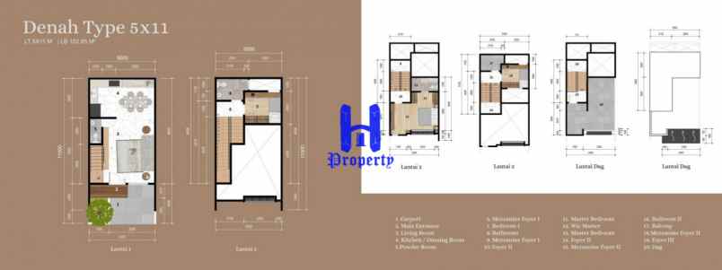 dijual rumah komplek royal residence