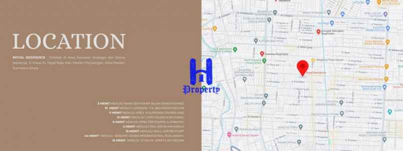 dijual rumah komplek royal residence